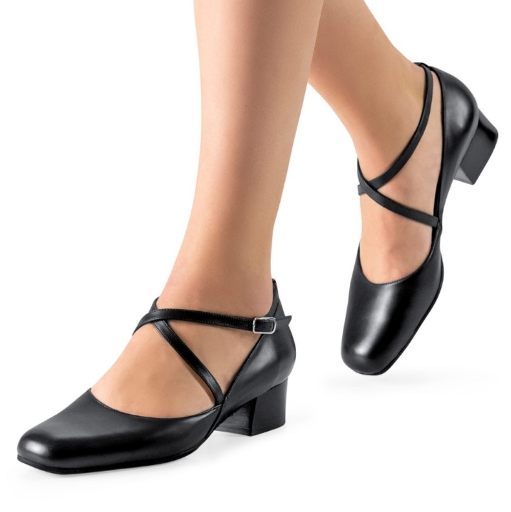 Werner Kern Marion Suede Bottom Dance Shoe Sz 2.5